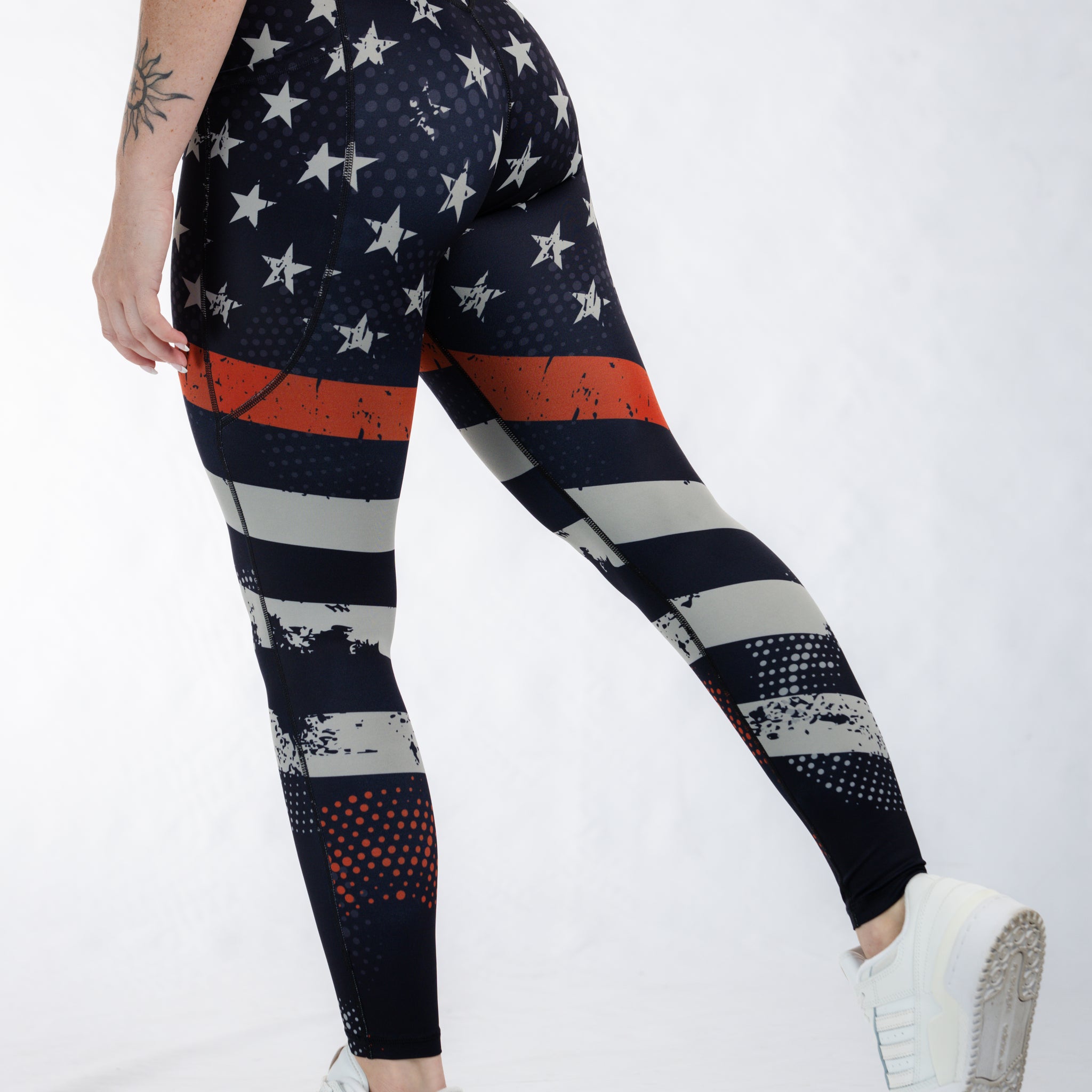 Empowered Leggings | Red Line
