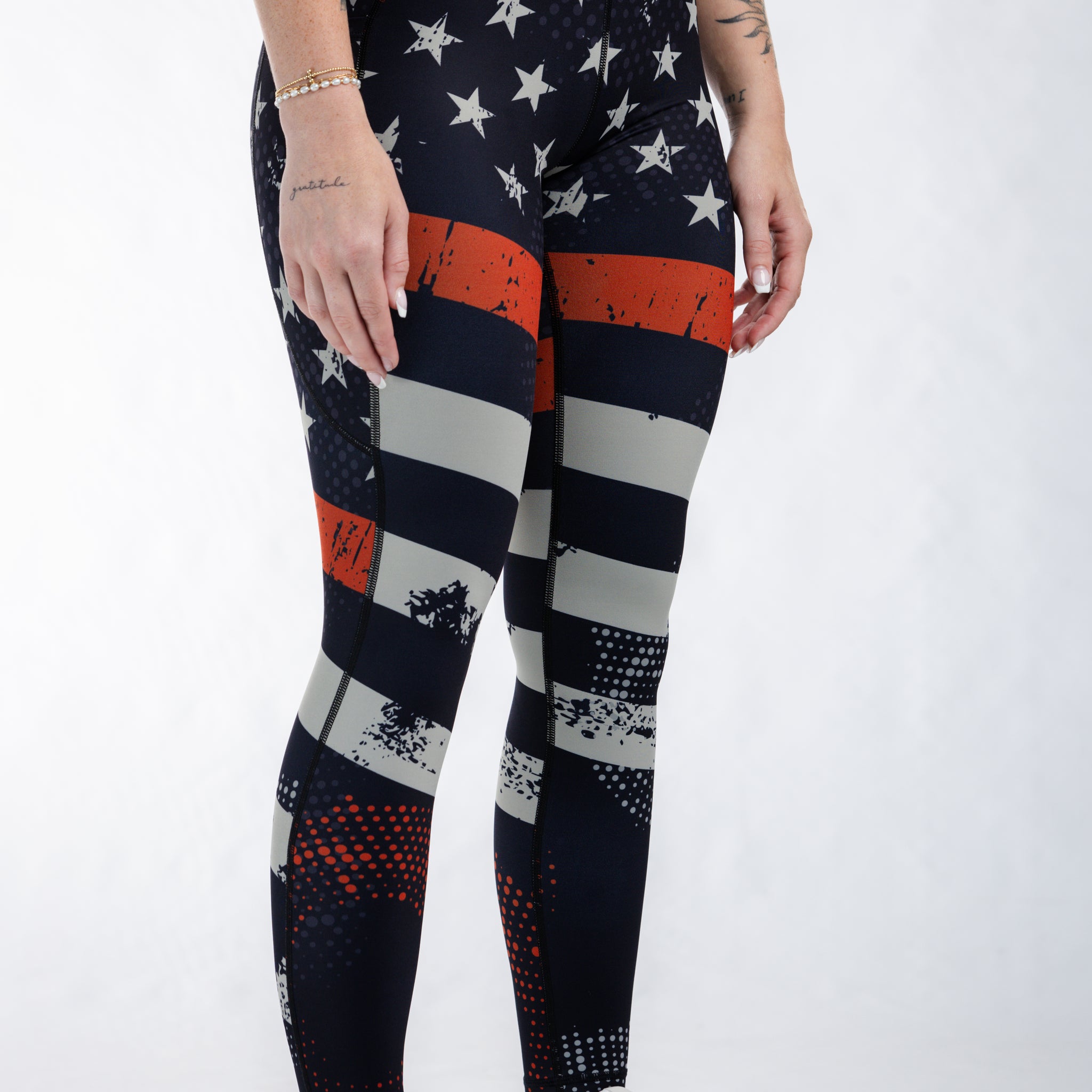 Empowered Leggings | Red Line