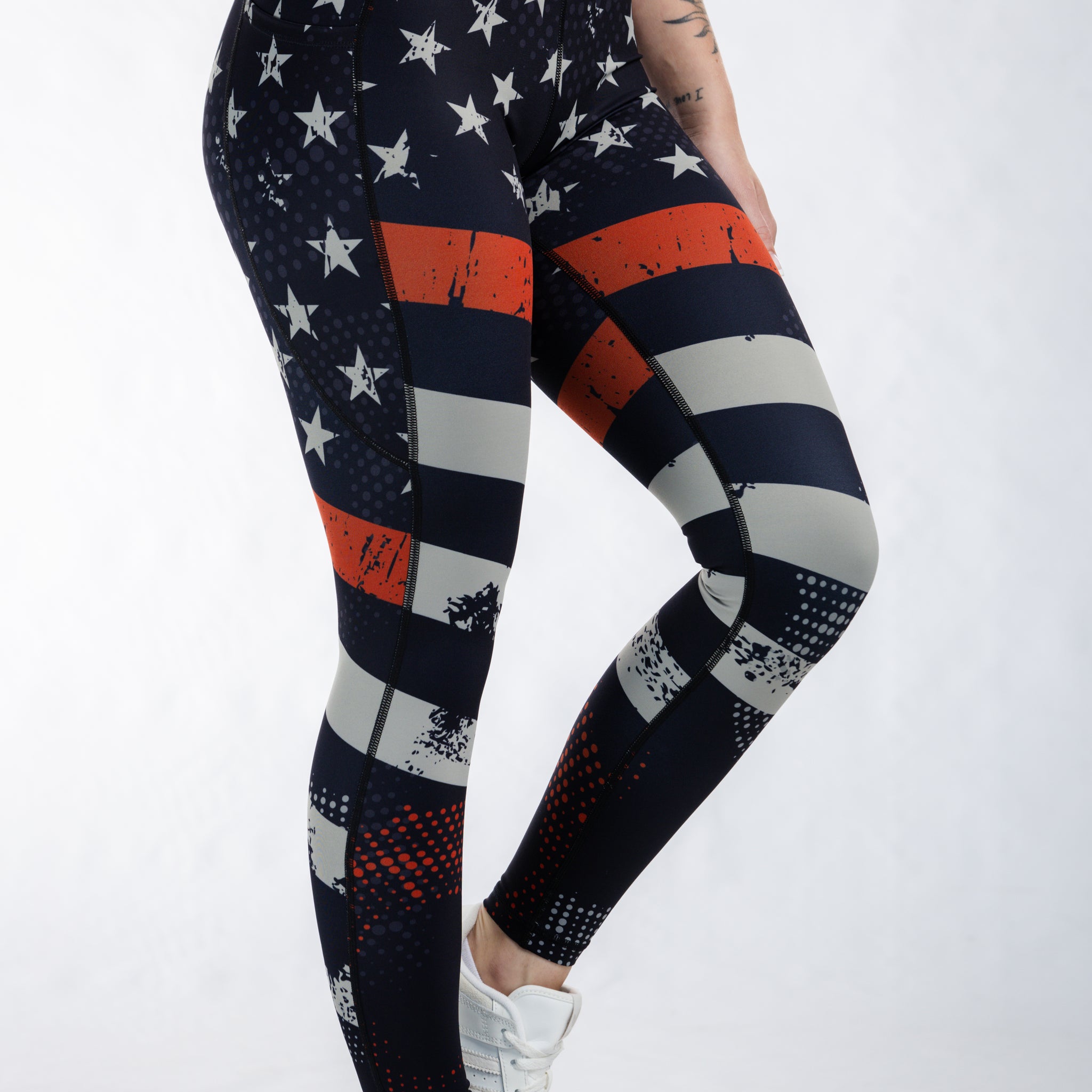 Empowered Leggings | Red Line