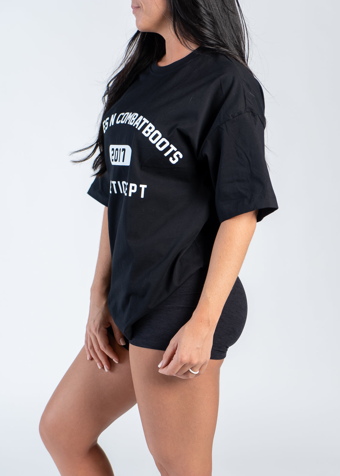 Oversized Tee | Black Athletic Dept