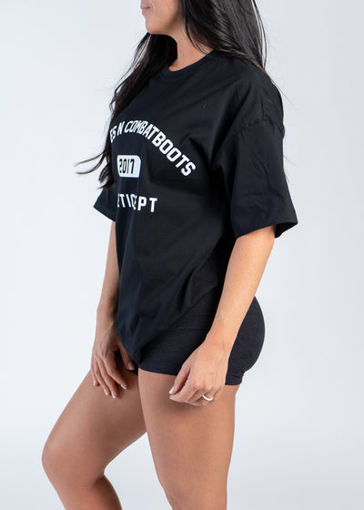 Oversized Tee | Black Athletic Dept