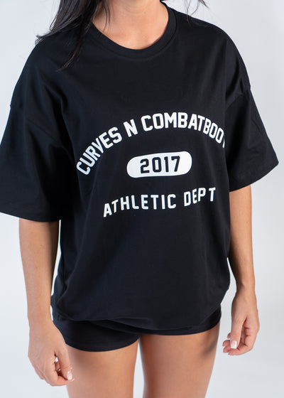 Oversized Tee | Black Athletic Dept