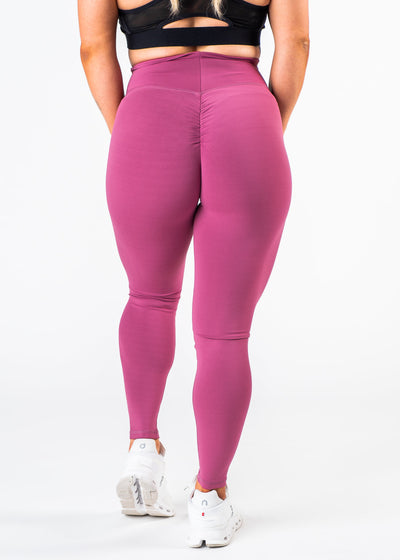 Regal Booty Scrunch Leggings | Berry