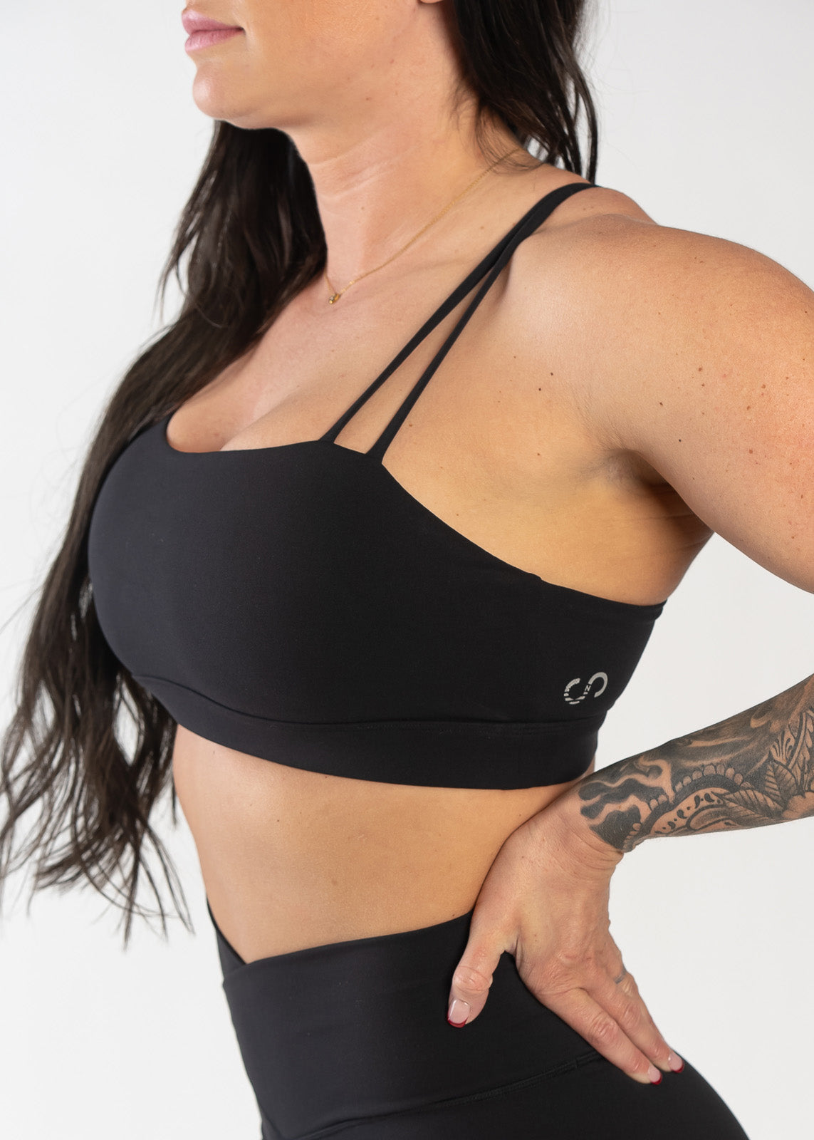 NKD Asymmetrical Bra | Black