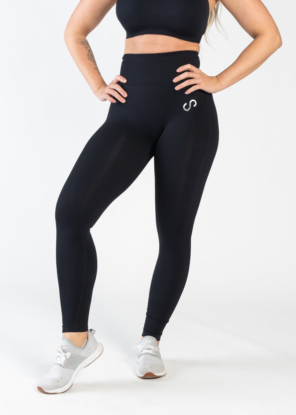 Booty Scrunch Contour Seamless Leggings - Black | CNC | Stretchhosen