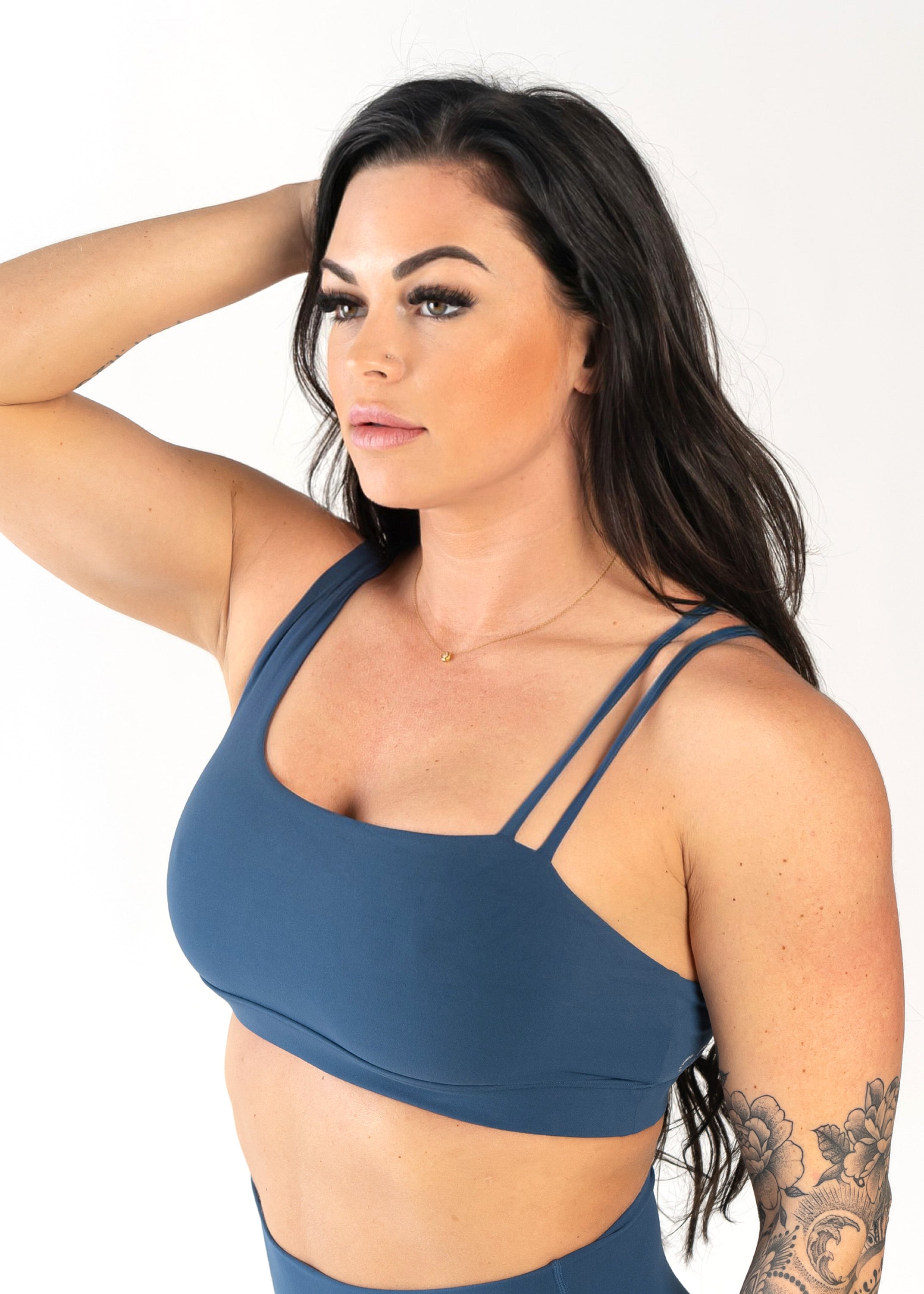 NKD Asymmetrical Bra | Dark Blue