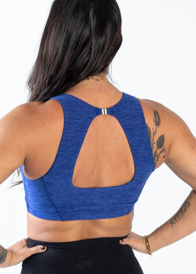 High Neck Dream Bra | Blue Razz