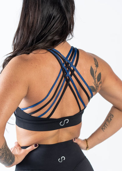 Essential Strappy Bra | Blue Line