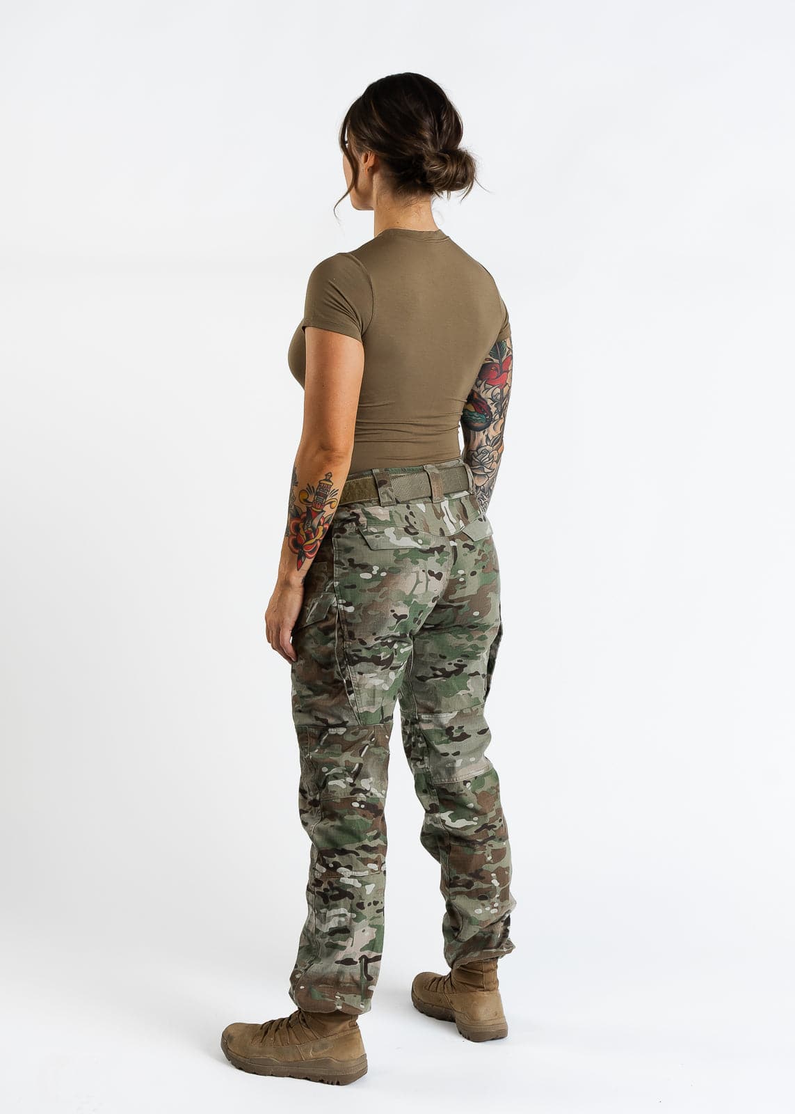 Empower Thong Bodysuit | Navy Brown
