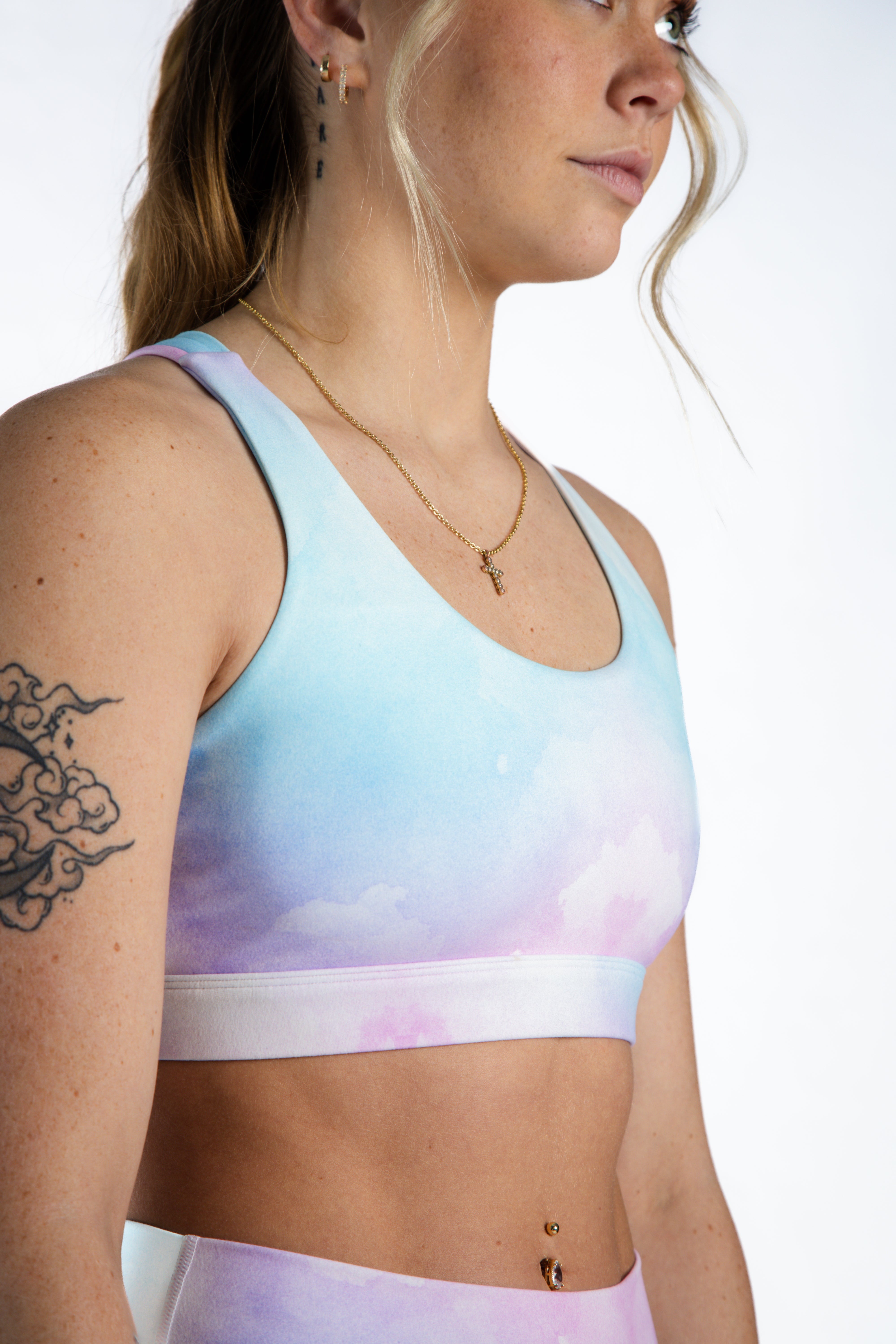 NKD Strappy Bra | Watercolor