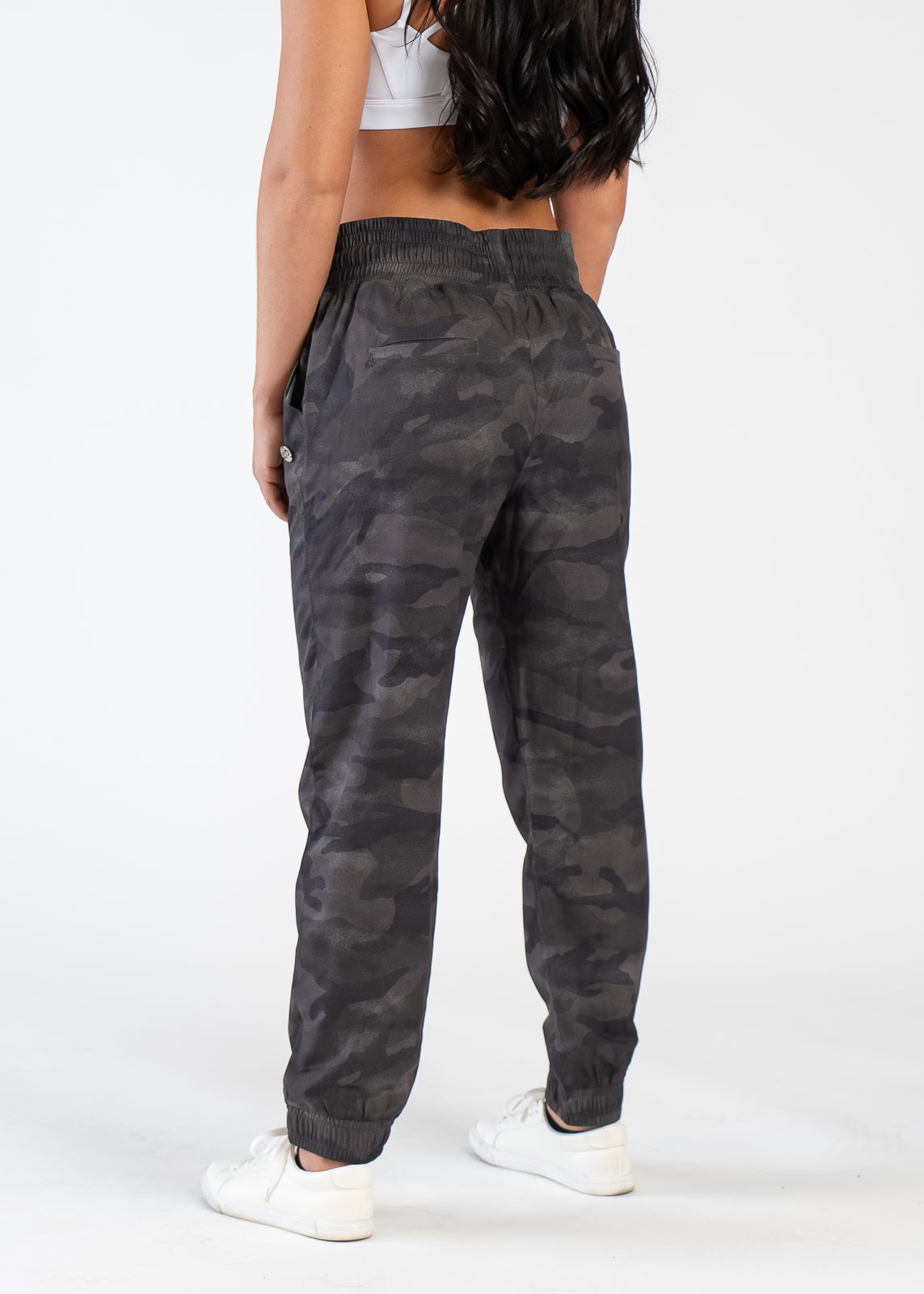 Wind Joggers | Green Camo