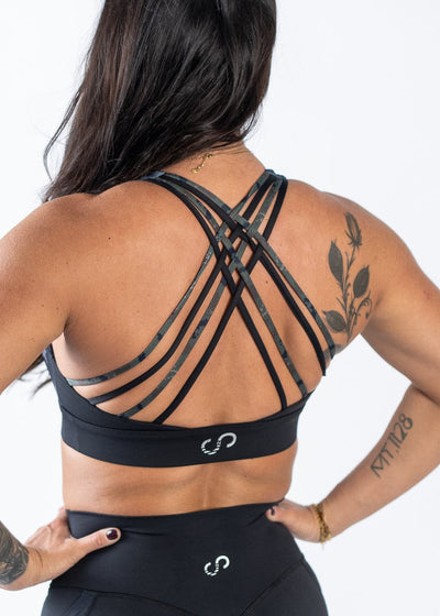 Essential Strappy Bra | Camo Line