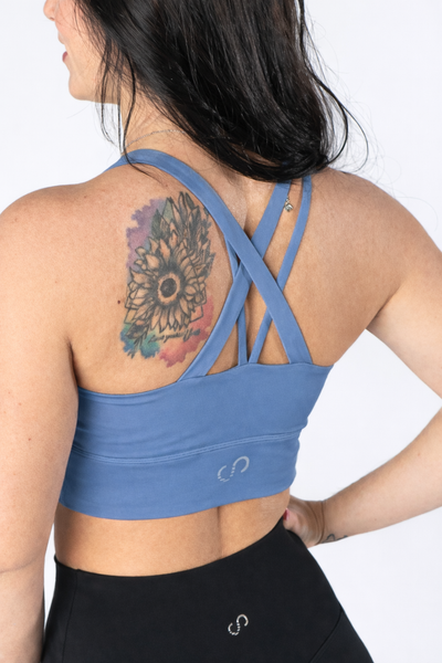 NKD Strappy Bra | Blueberry