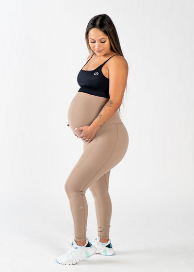 NKD Maternity Leggings With Pockets | Clay
