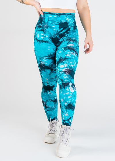 Seamless Leggings With Booty Scrunch | Tie Dye