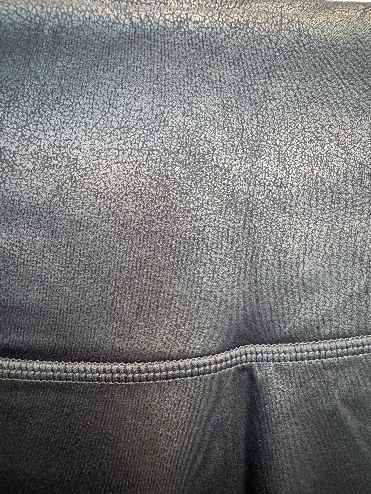 SAMPLE: Faux Leather Leggings | Black - Small