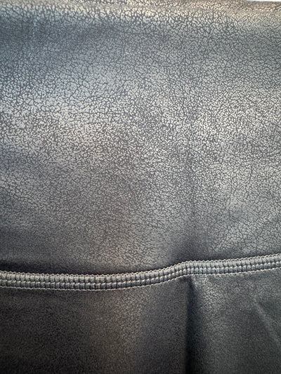SAMPLE: Faux Leather Leggings | Black - Small
