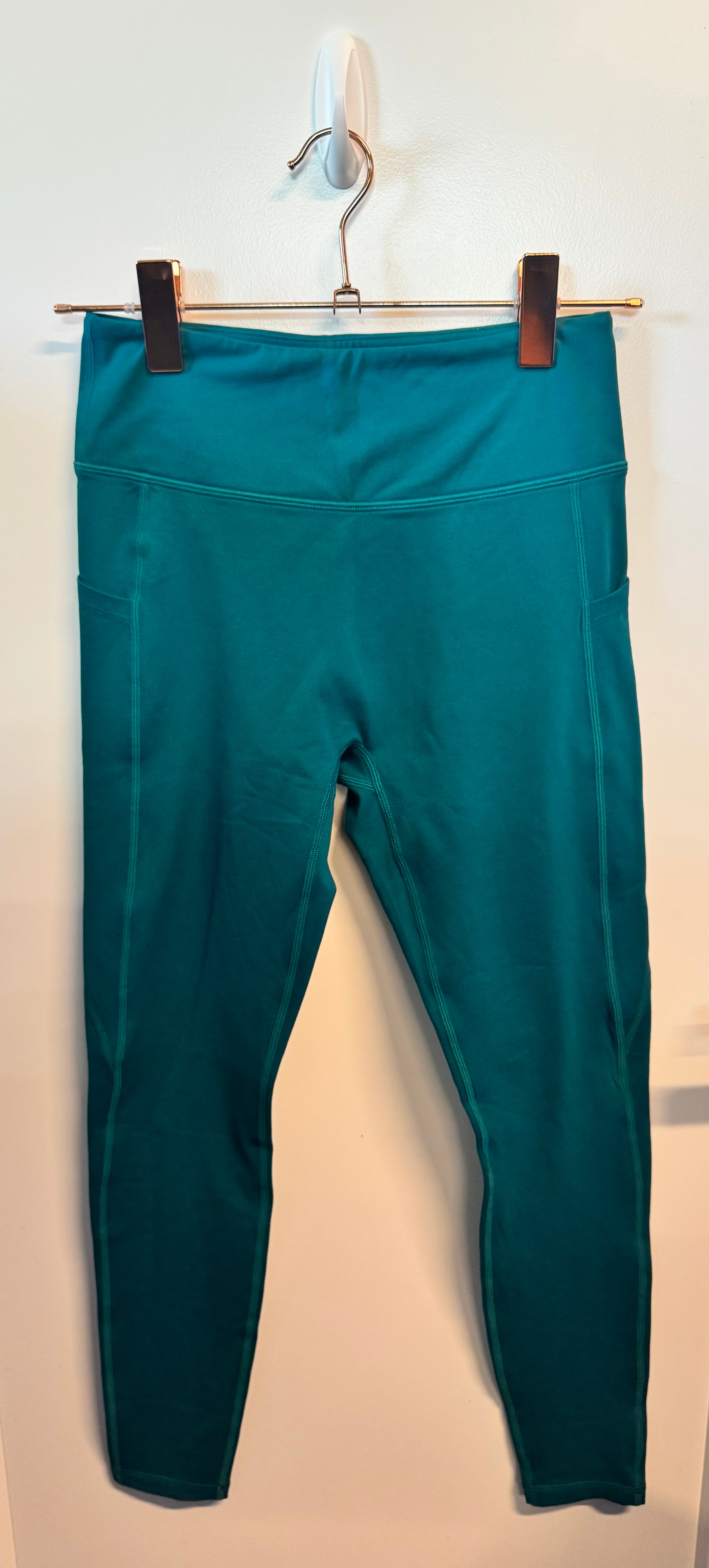 SAMPLE: Leggings With Pockets | Teal - Small