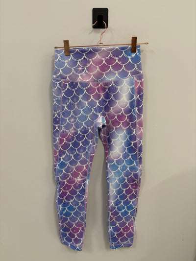 SAMPLE: Empowered Leggings W/Pockets | Mermaid Scales - Small