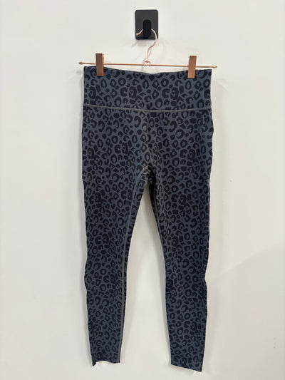 SAMPLE: NKD Blend Leggings | Black/Grey Leopard - Small