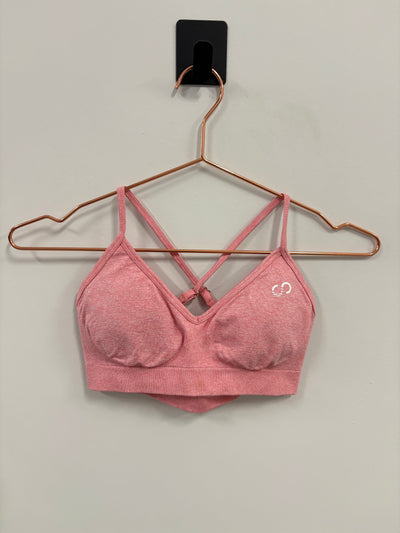 (SAMPLE: Seamless Bra | Pink Heather - Small