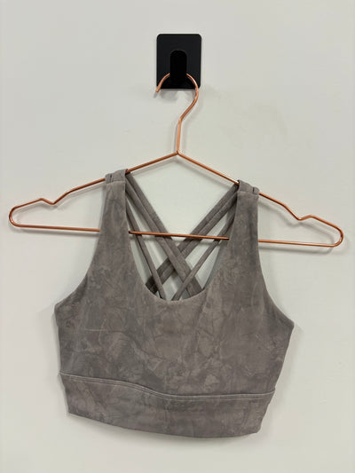 SAMPLE: NKD Strappy Bra | Grey Marble - Small