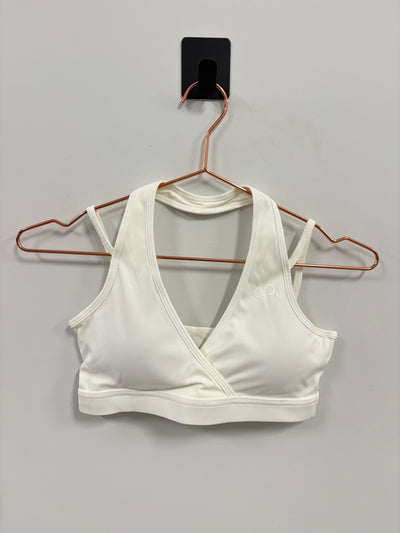 SAMPLE: Empowered Halter Bra | White - Small