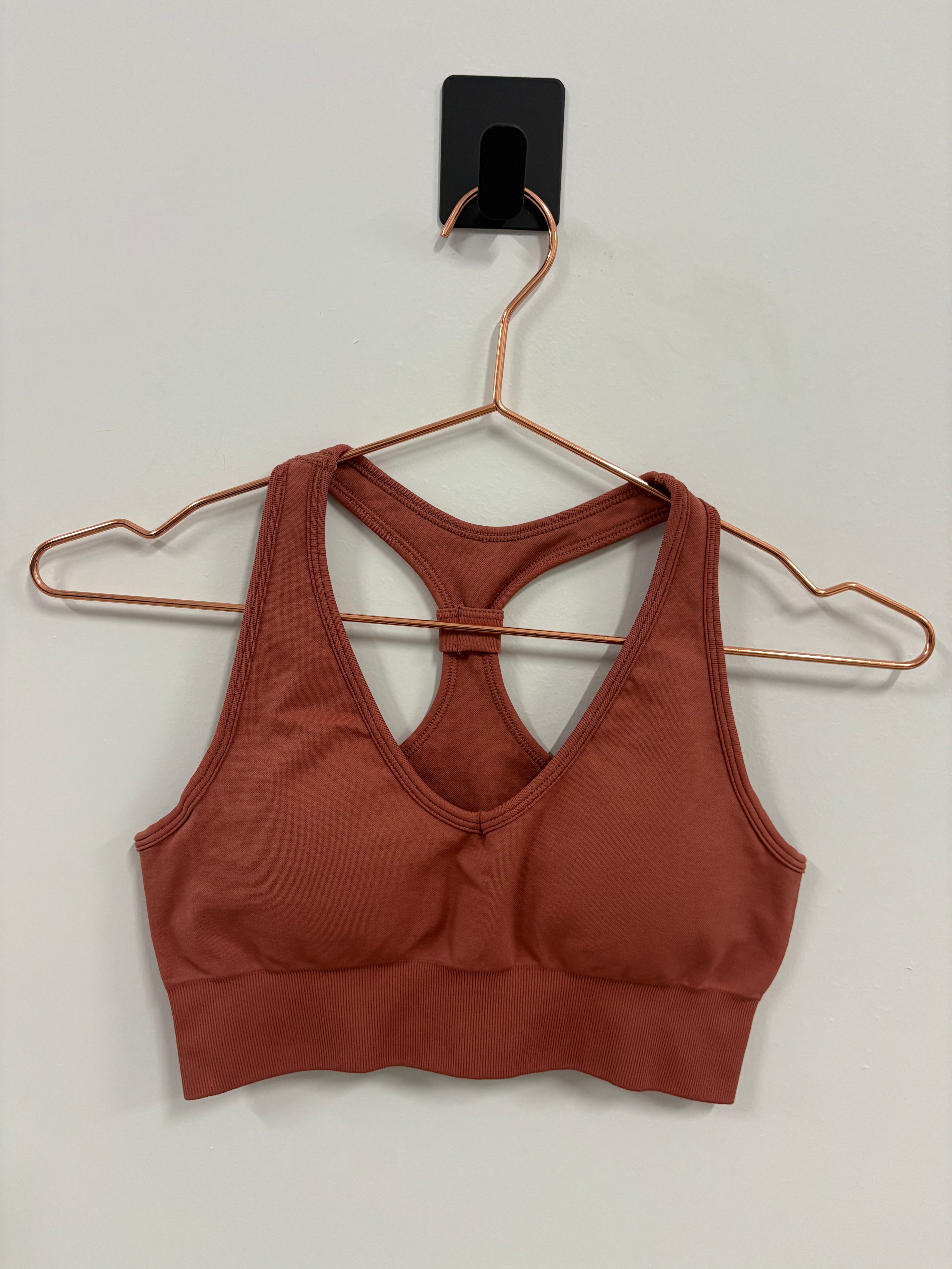 SAMPLE: Seamless Racerback Bra | Rose - Small