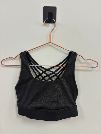 SAMPLE: NKD Essential Strappy Bra | Black Leopard Embossed- Small