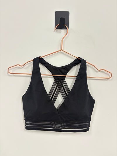 SAMPLE: Mesh Racerback Bra | Black - Small