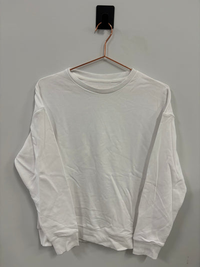 SAMPLE: Lightweight Pullover | White - Small