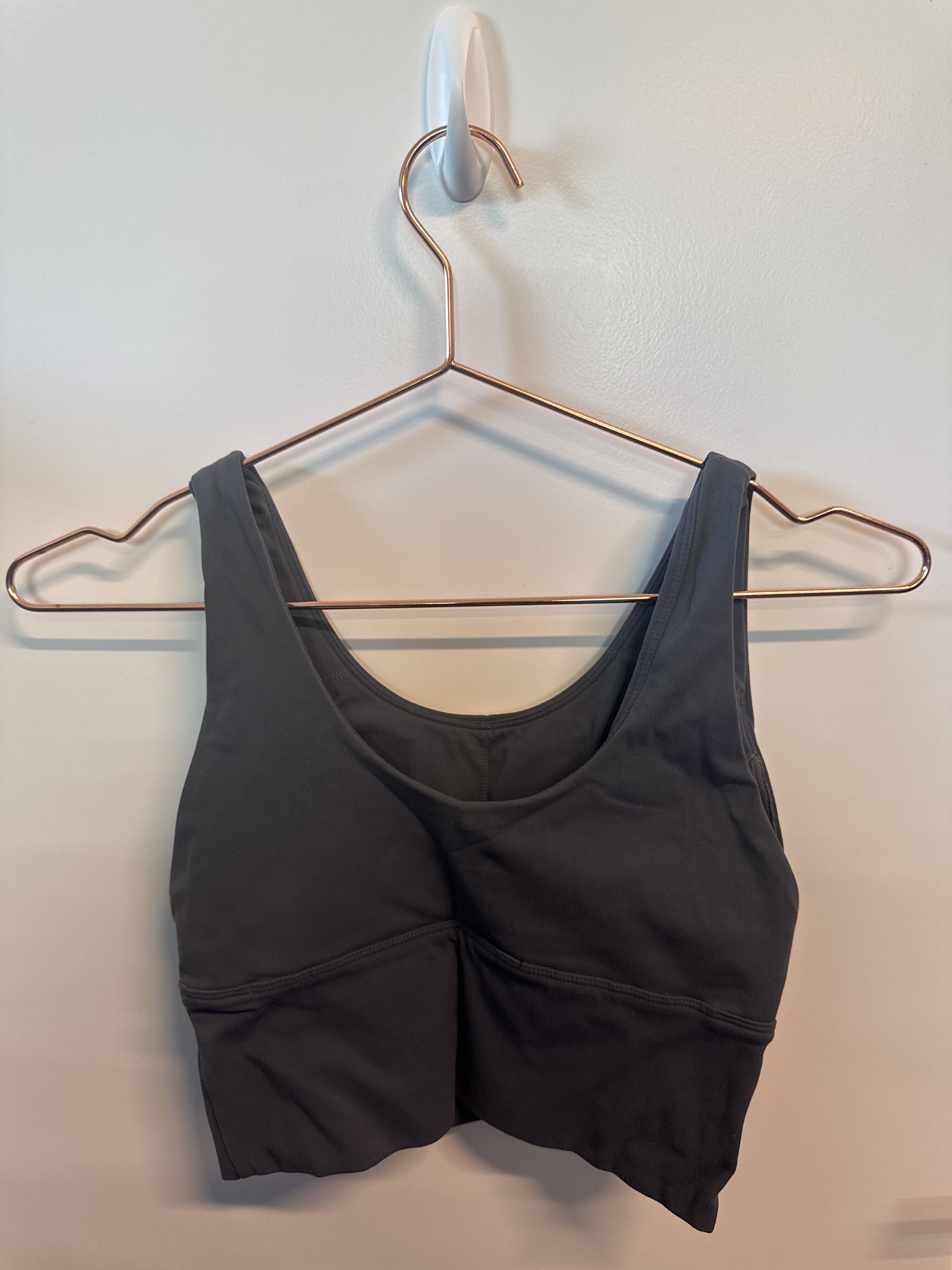 SAMPLE: Crop Bra | Grey - Small