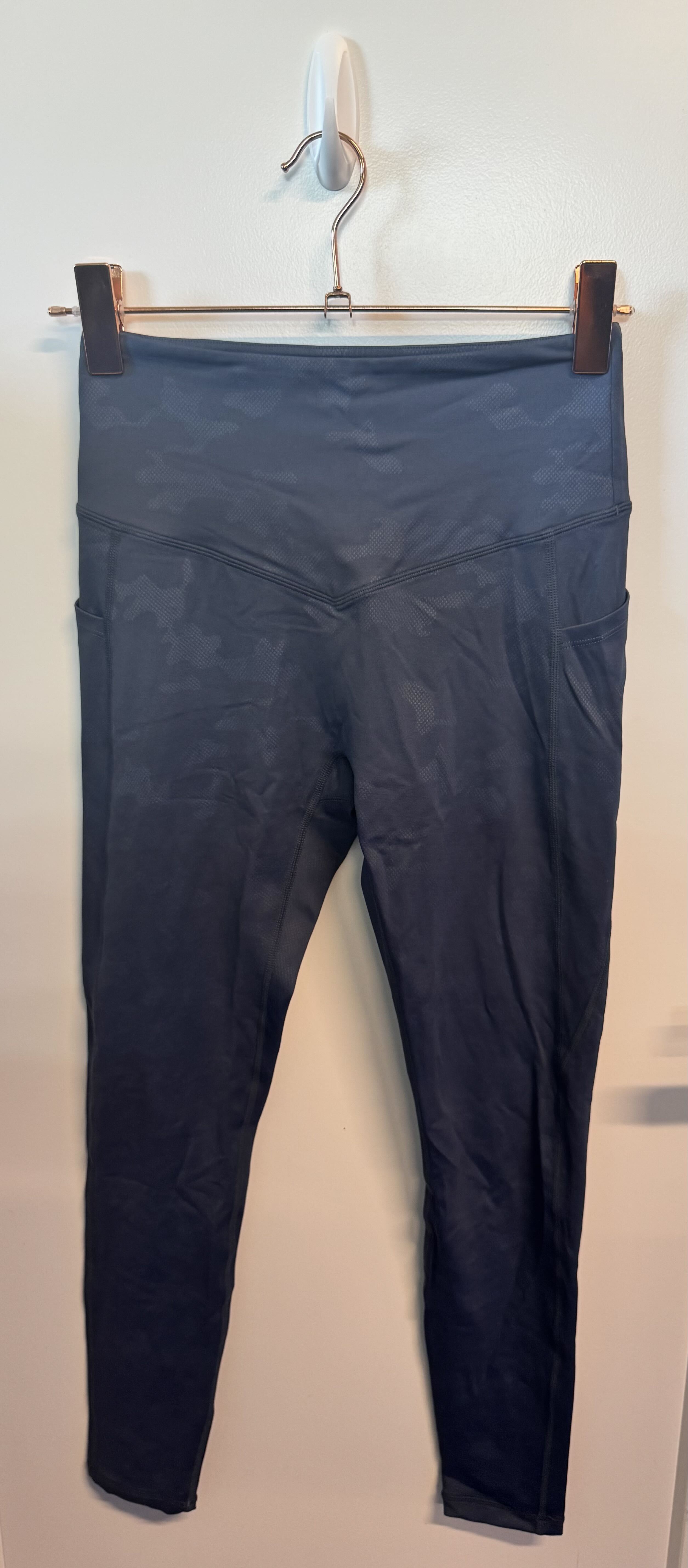 SAMPLE: Leggings With Pockets | Blue Camo - S