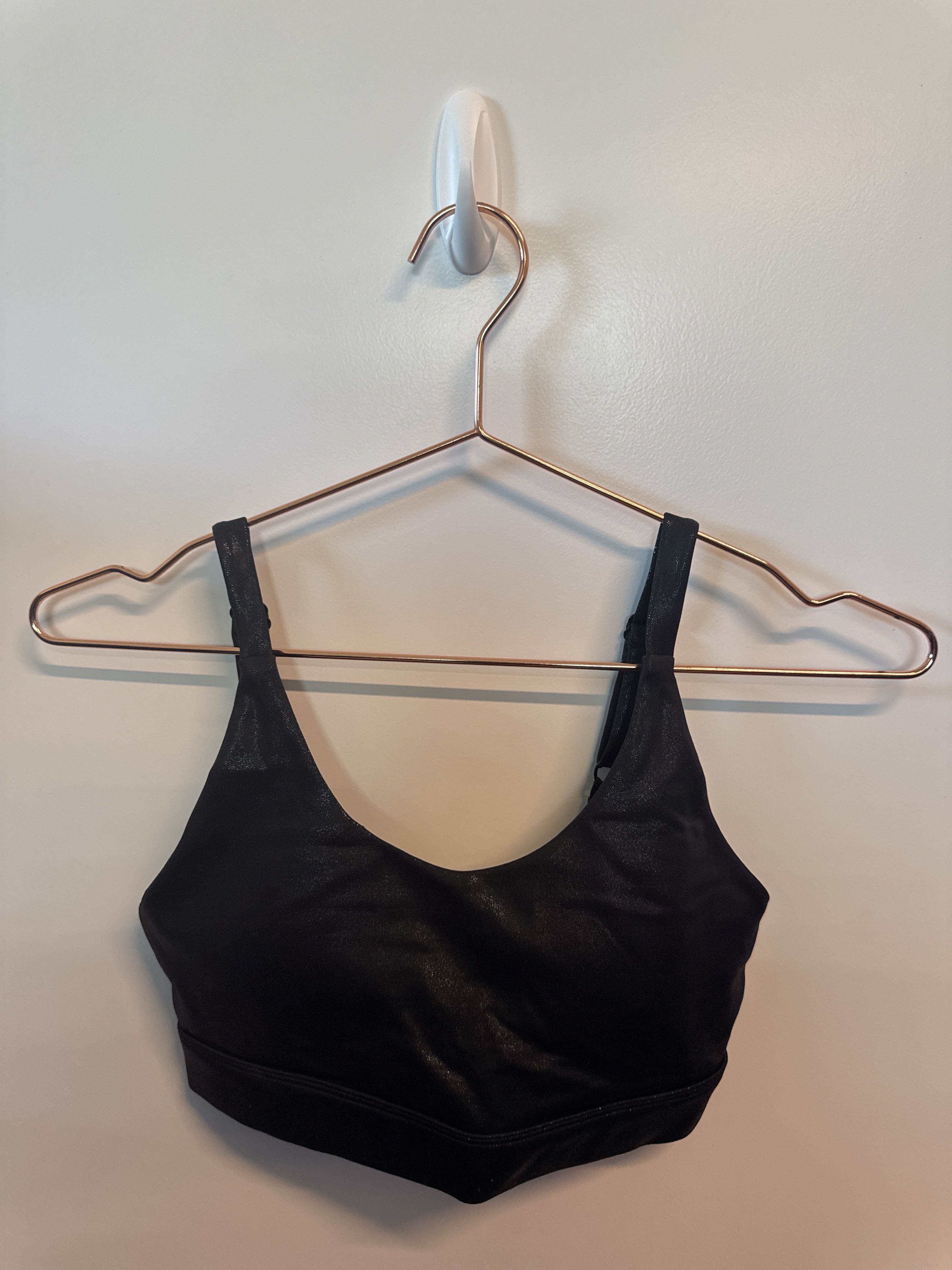 SAMPLE: Empowered Bra | Black Shimmer - Small