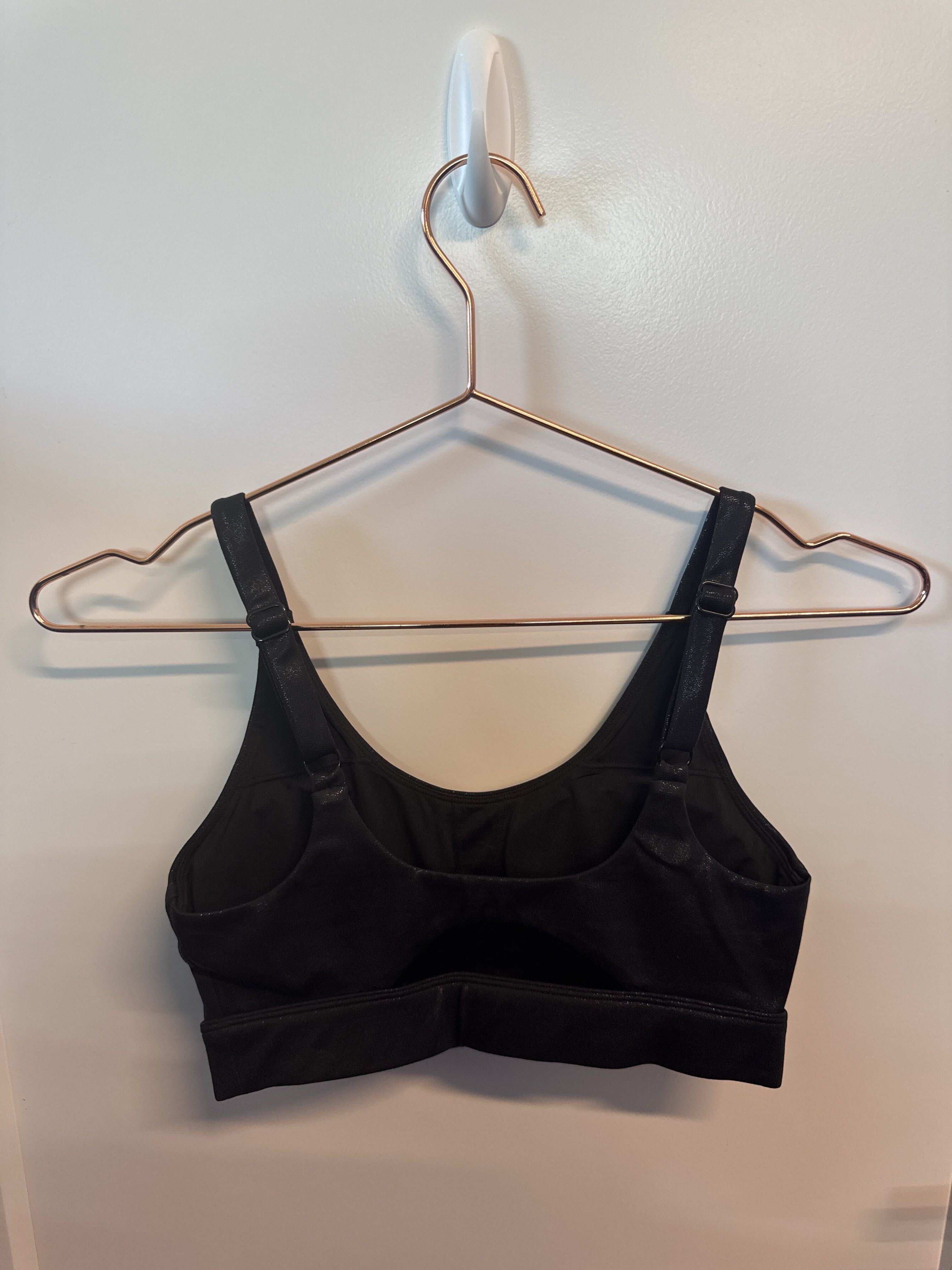 SAMPLE: Empowered Bra | Black Shimmer - Small