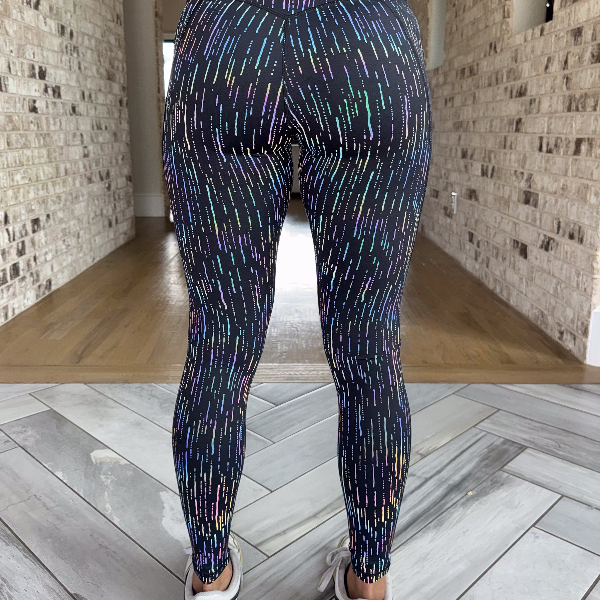 Concealed Carry Leggings With Pockets | Holographic Rain