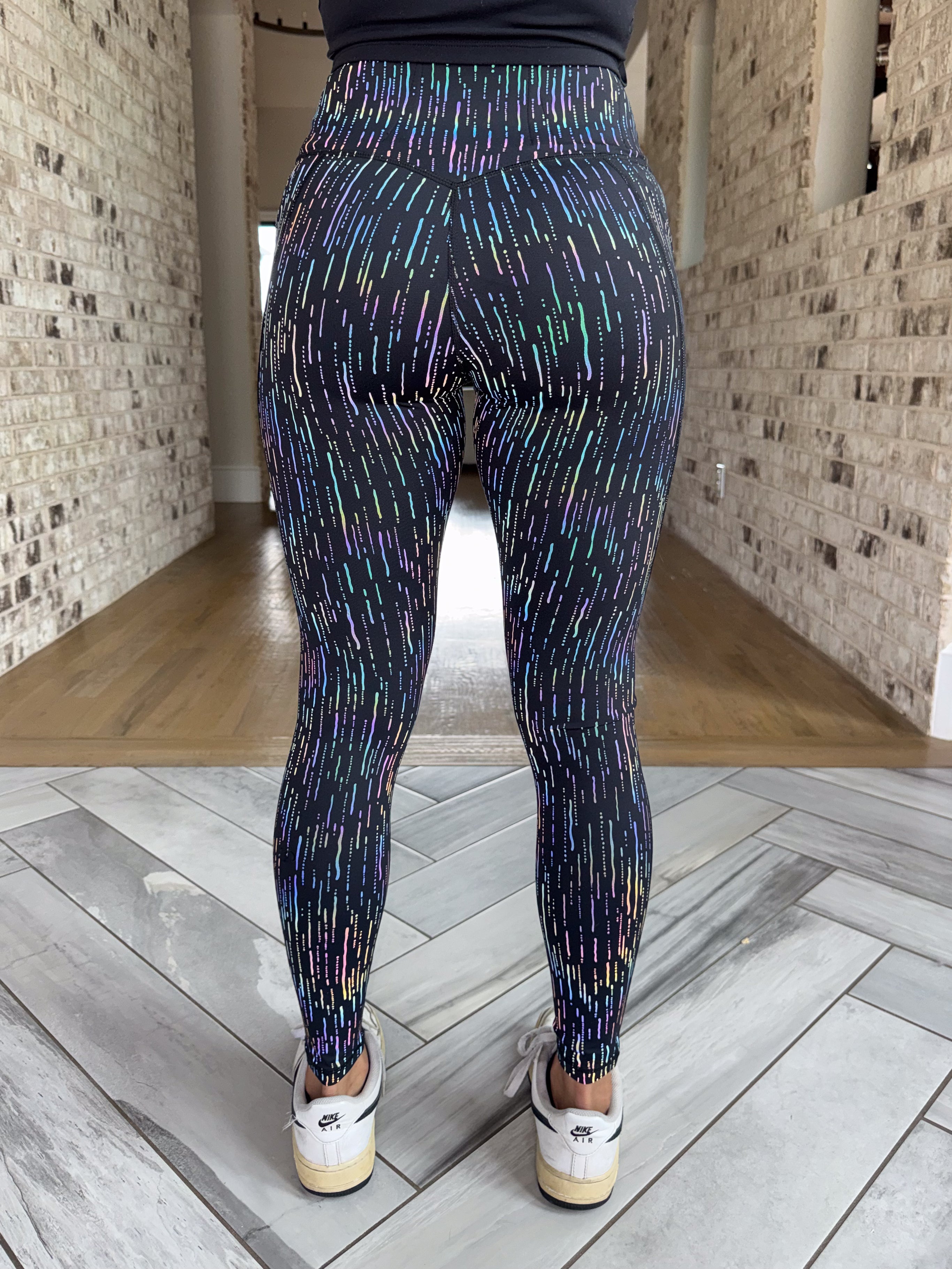 Concealed Carry Leggings With Pockets | Holographic Rain