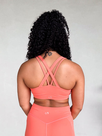 NKD Strappy Bra | Blood Orange