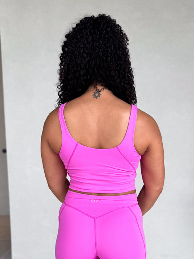 NKD Crop Bra | Super Pink