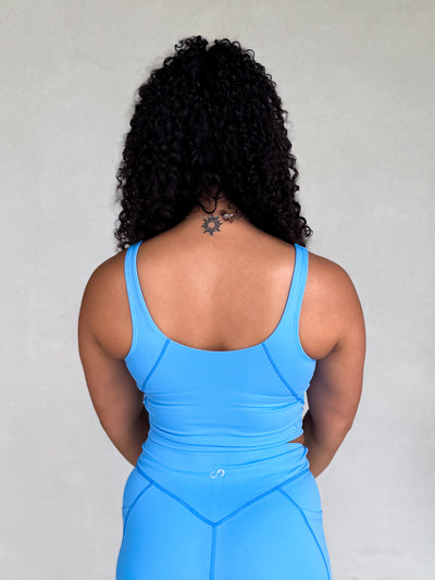 NKD Crop Bra | Sky Blue