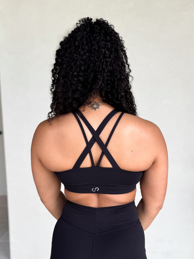NKD Strappy Bra | Black
