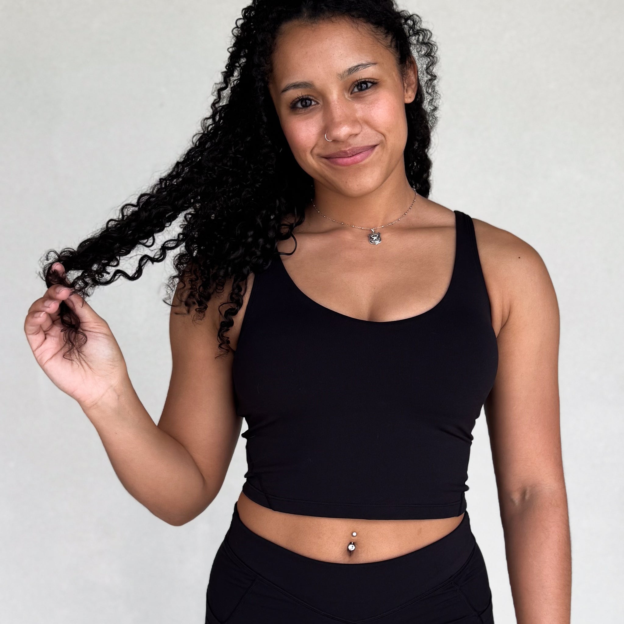 NKD Crop Bra | Black