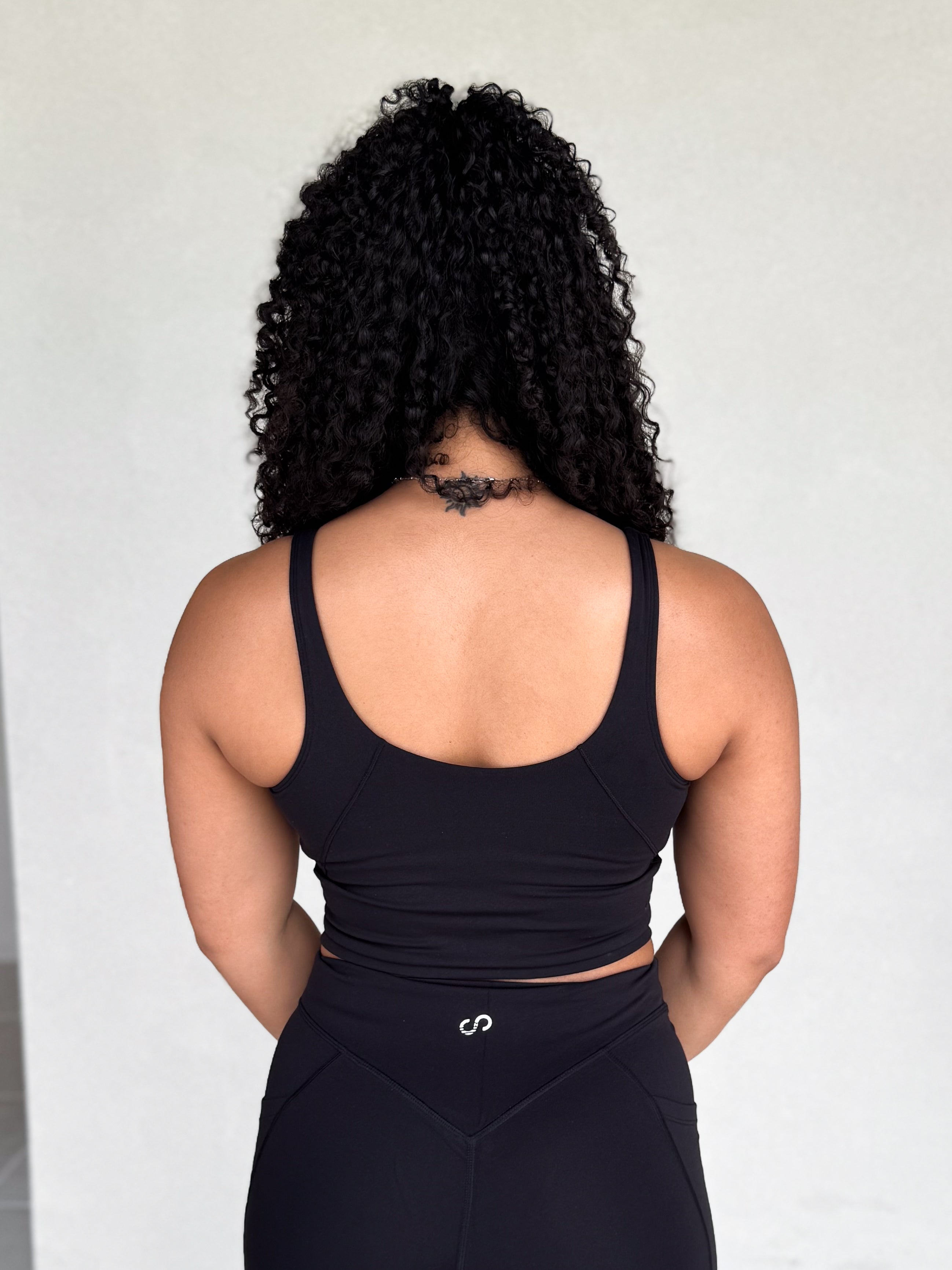 NKD Crop Bra | Black