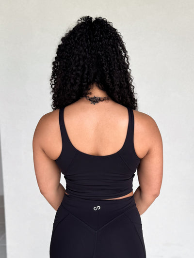 NKD Crop Bra | Black