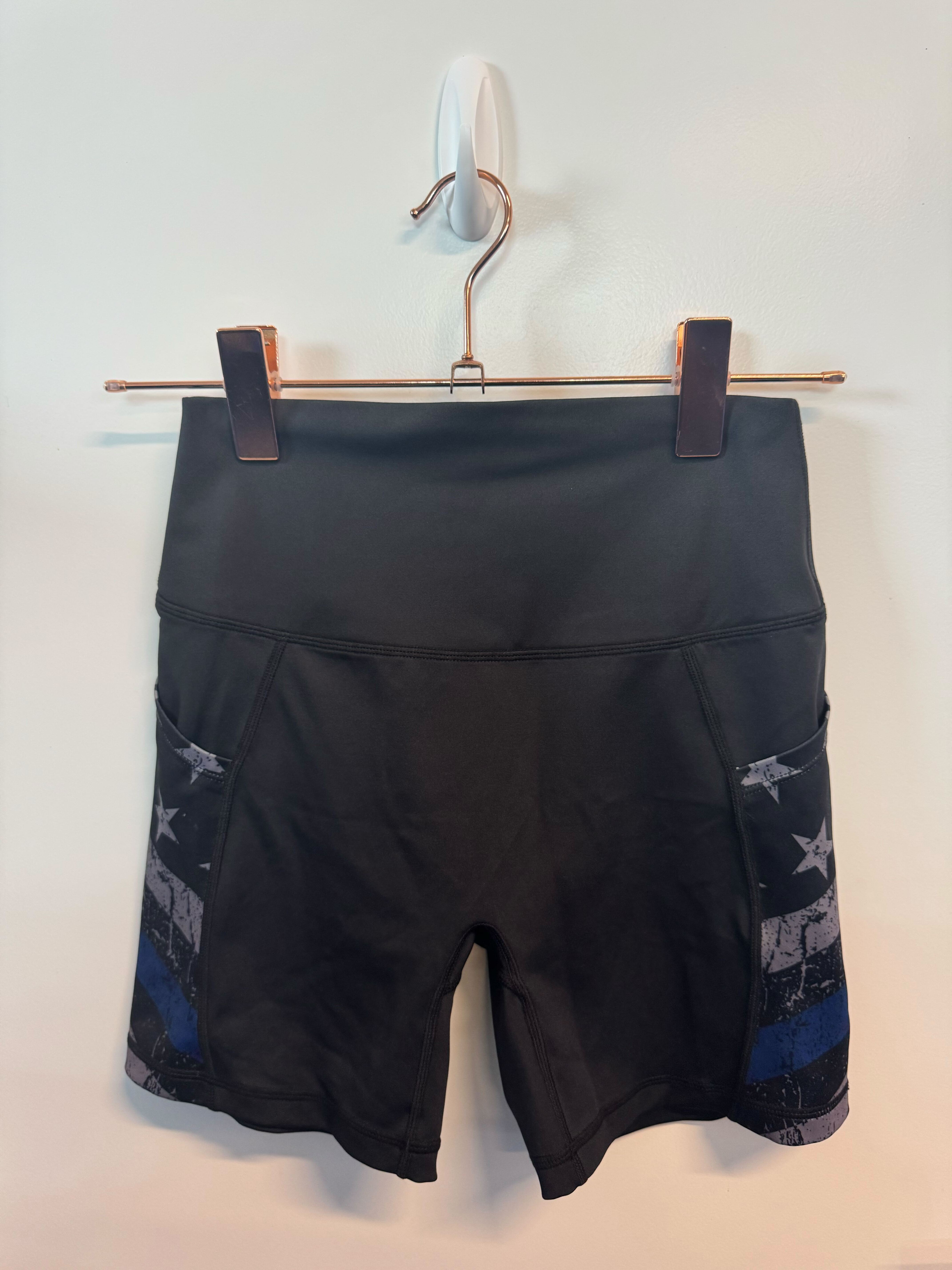 SAMPLE: Empowered Shorts With Pockets 5 1/2" | Blue Line - Small