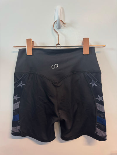 SAMPLE: Empowered Shorts With Pockets 5 1/2" | Blue Line - Small