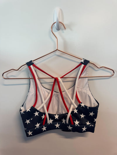 SAMPLE: Empowered Bra | RWB Stars - Medium