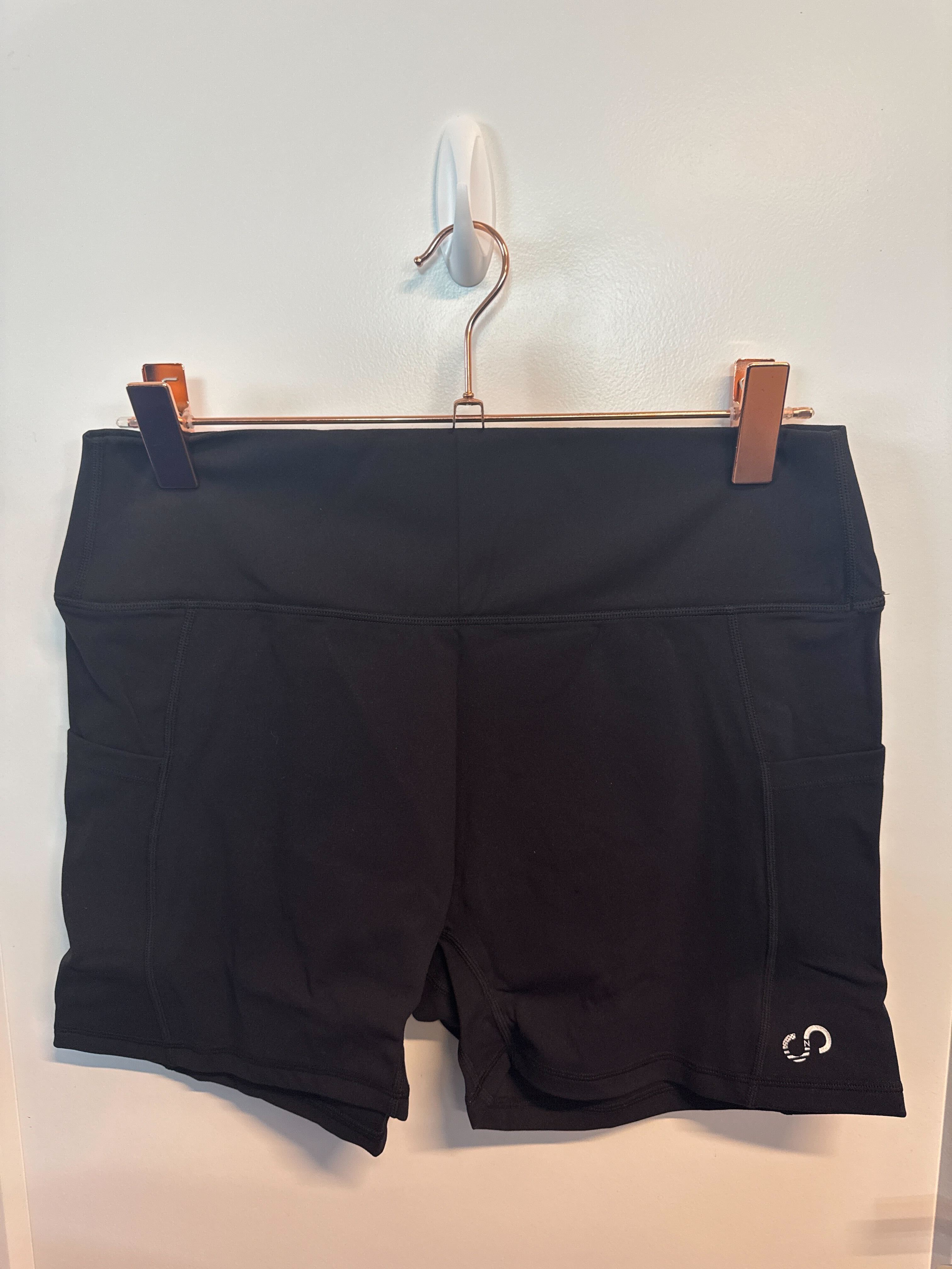 SAMPLE: NKD Shorts W/Pockets 4" | Black- 3XL