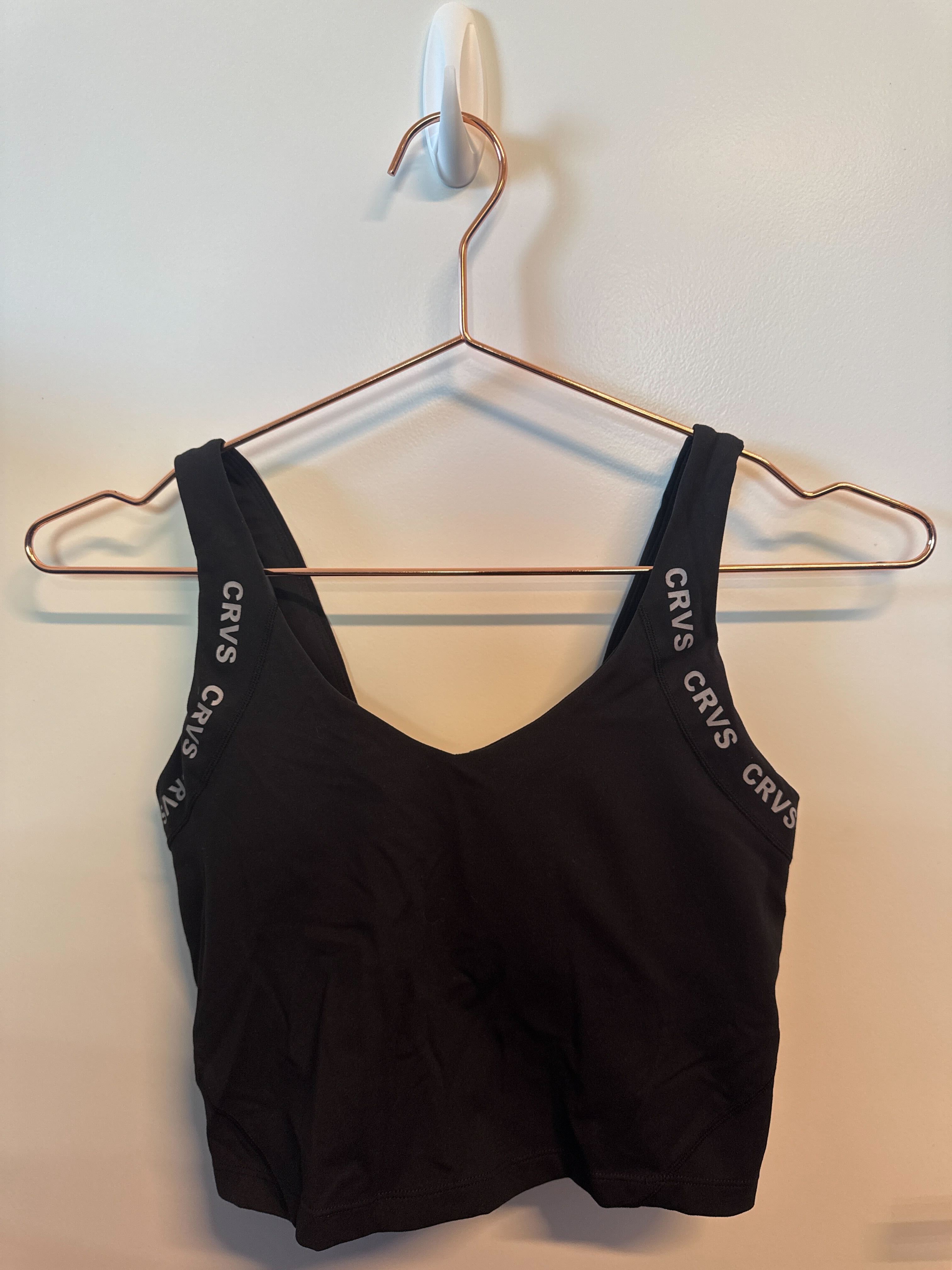 SAMPLE: CRVS Crop Bra | Black - Small