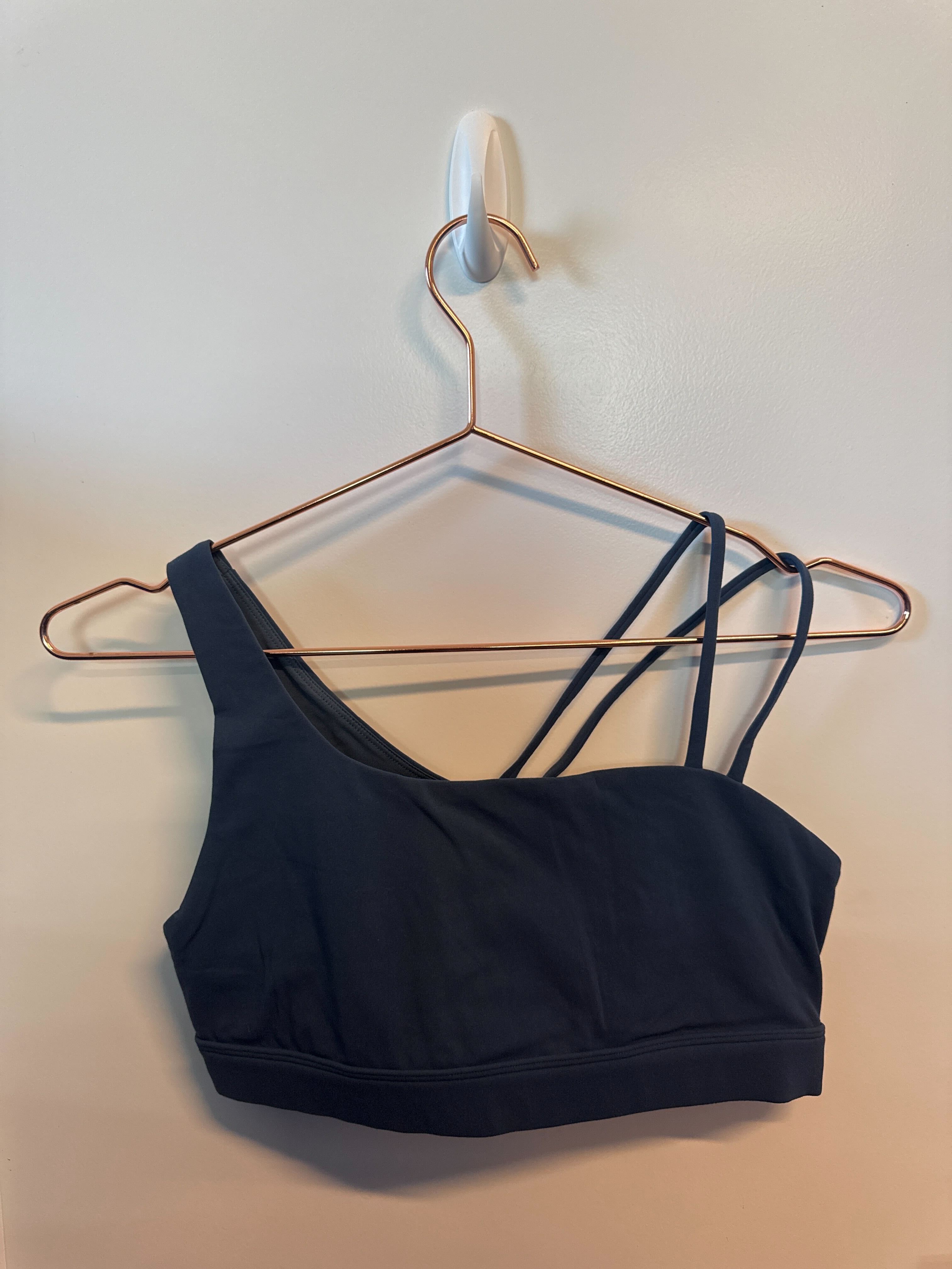 SAMPLE: NKD Asymmetrical Bra | Blue - Medium